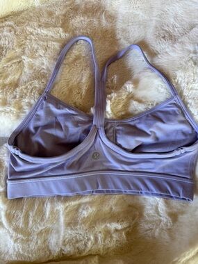 lululemon athletica Light Purple Racerback Sports Bra